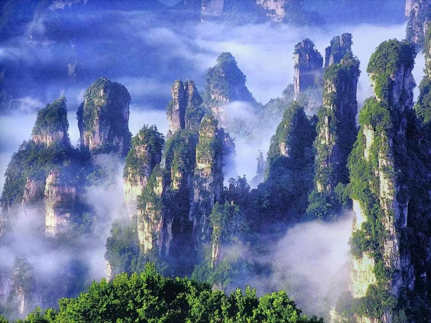 Yijingju Humanistic Inn Zhangjiajie Exterior foto