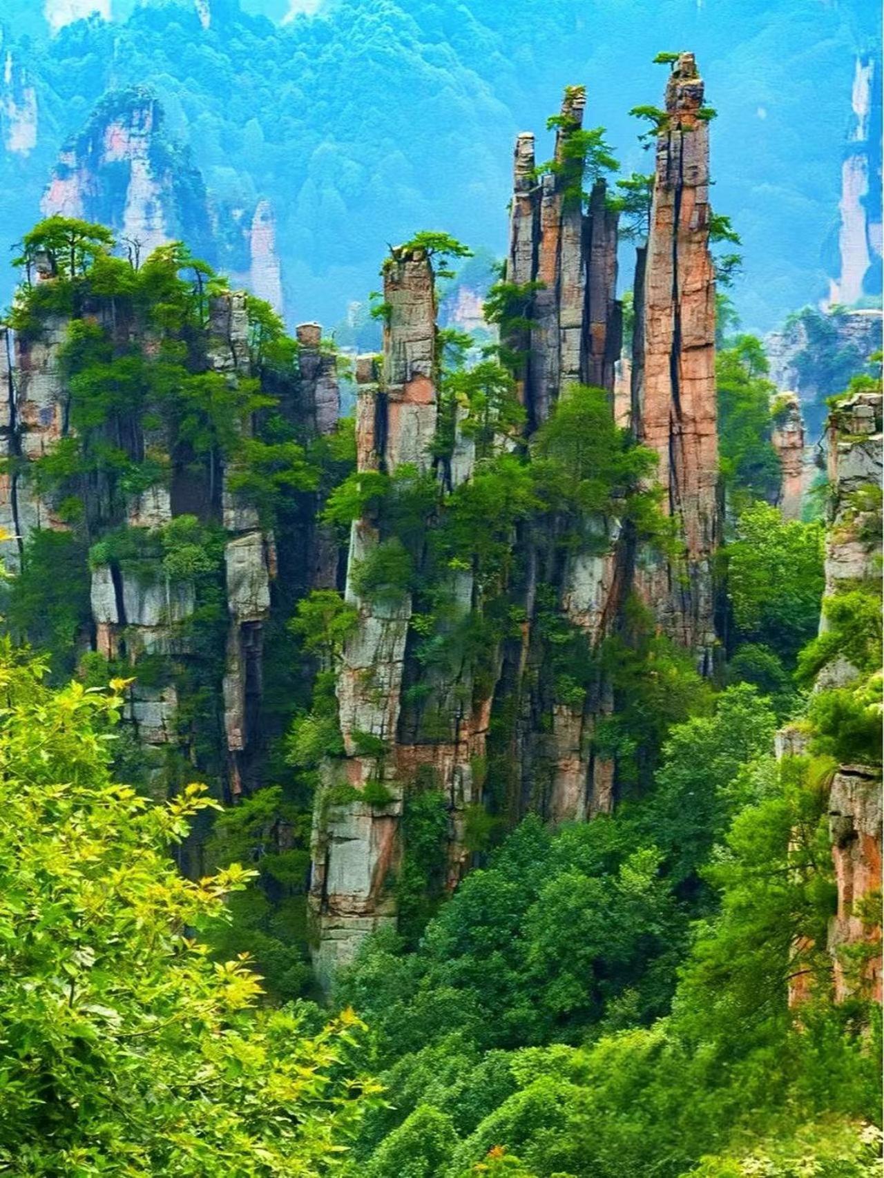 Yijingju Humanistic Inn Zhangjiajie Exterior foto